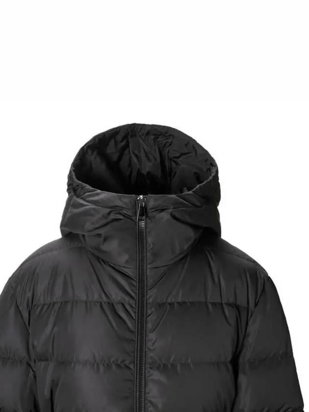 Women's Dombes Down Long Padded Jacket Black - MONCLER - BALAAN 4