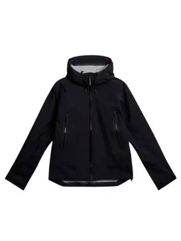 Men's Bryden Waterproof Hooded Zip-Up Jacket Black - J.LINDEBERG - BALAAN 2