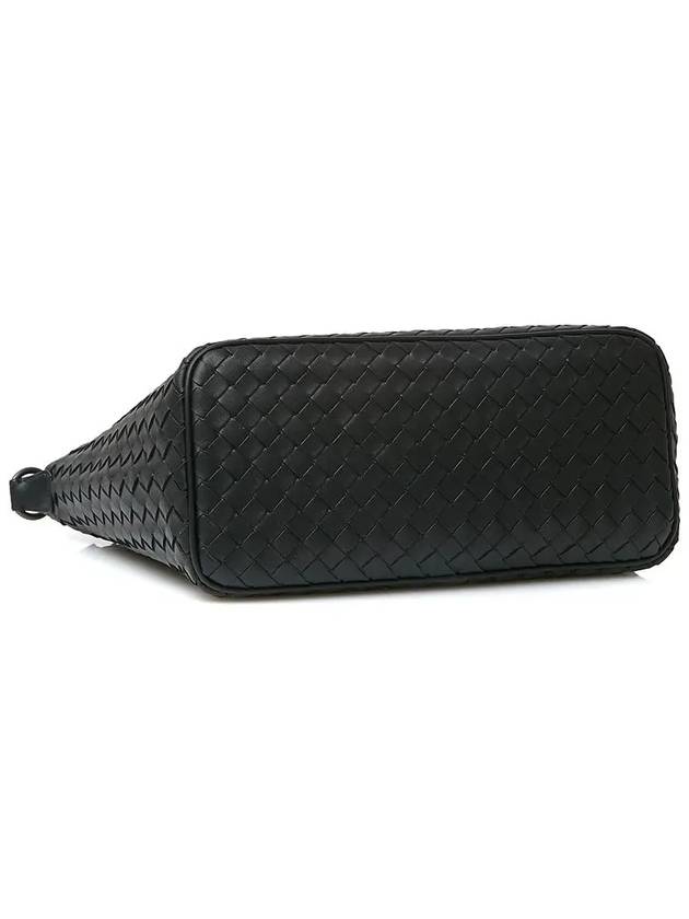 Women's Intrecciato Shoulder Bag Black - BOTTEGA VENETA - BALAAN 5