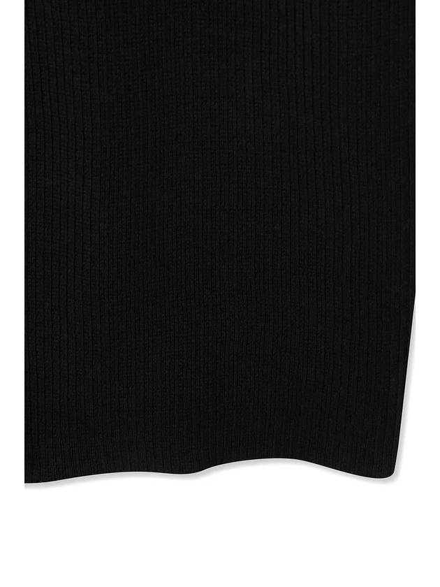 Lux Cotton Basic Half Knit Black - NOIRER - BALAAN 7