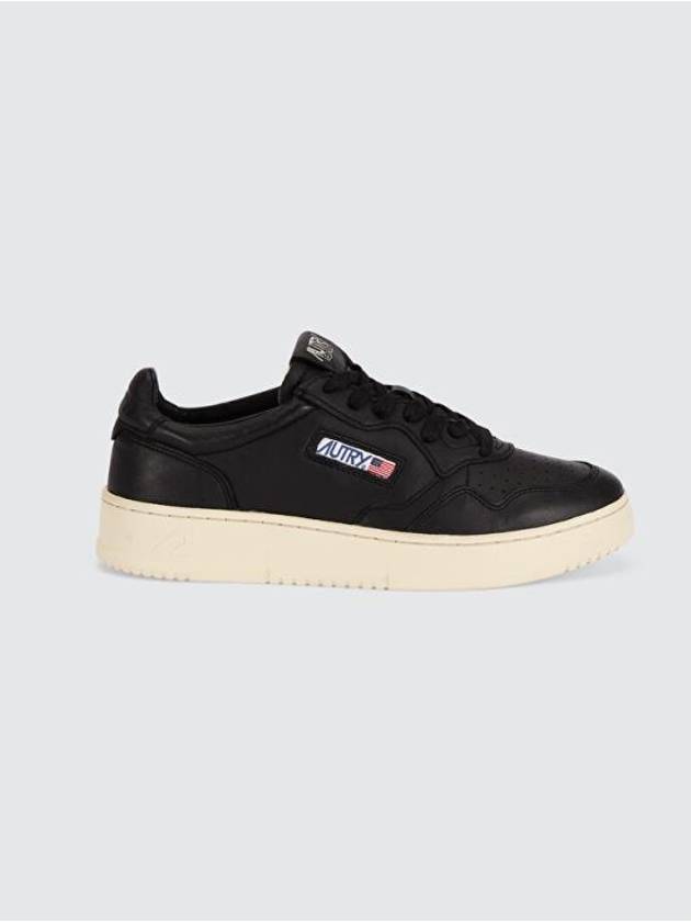 Medalist Low Top Sneaker in Super-Soft Black Nappa - AUTRY - BALAAN 2