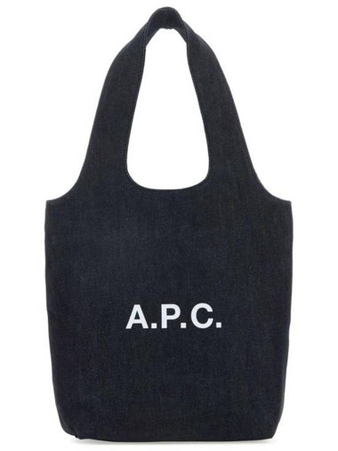 Ninon Small Tote Bag Indigo - A.P.C. - BALAAN 1