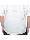 Graphic Print Short Sleeve T-shirt White - STONE ISLAND - BALAAN 10