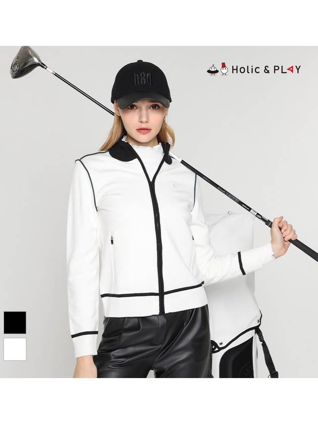 Women s Essential Full Open Sweater HD3WCD003 - HOLIC&PLAY - BALAAN 1