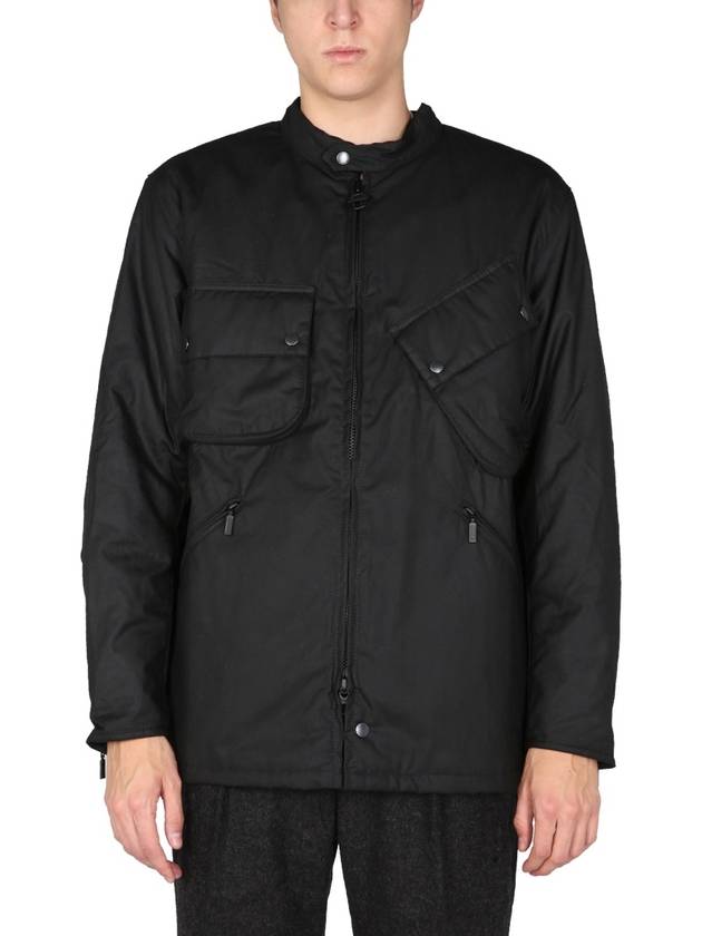 Harlem Wax Jacket Black - BARBOUR - BALAAN 2