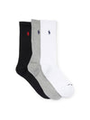 socks 449799746 001 bianco nero grigio - POLO RALPH LAUREN - BALAAN 1