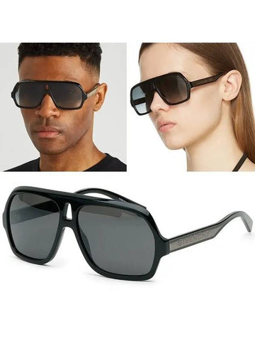 Sunglasses GV7200S 807T4 black mirror horn rim - GIVENCHY - BALAAN 1