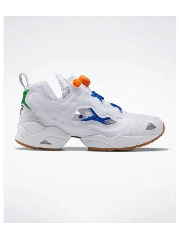 Instapump Fury 95 White Blue Orange HR1291 - REEBOK - BALAAN 2