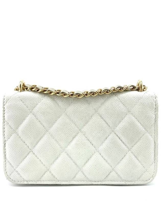 Caviar pocket woc mini bag cross - CHANEL - BALAAN 5