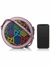 GG Psychedelic Round Leather Shoulder Bag - GUCCI - BALAAN 7