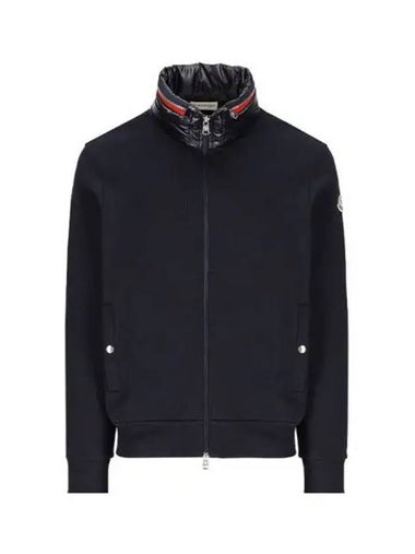 Zip-up hoodie men's navy blue 195520 - MONCLER - BALAAN 1