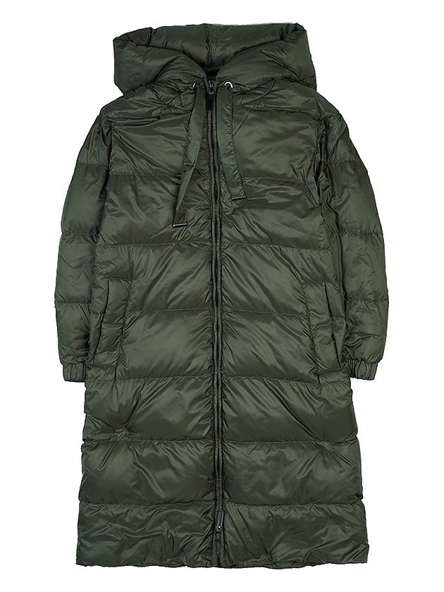 Women's Seipa Water Resistant Long Parka Dark Green - MAX MARA - BALAAN 2