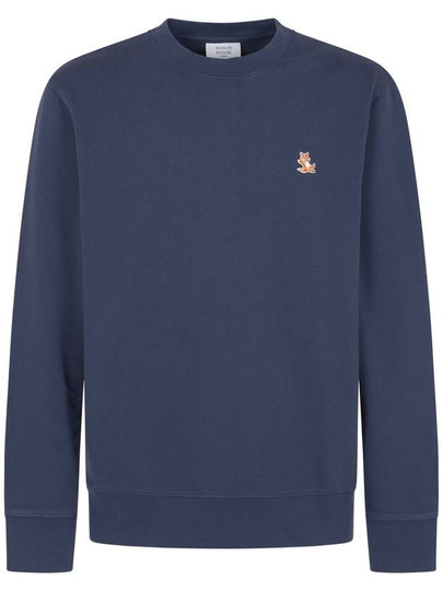 Chillax Patch Regular Sweatshirt Eclipse Blue - MAISON KITSUNE - BALAAN 2