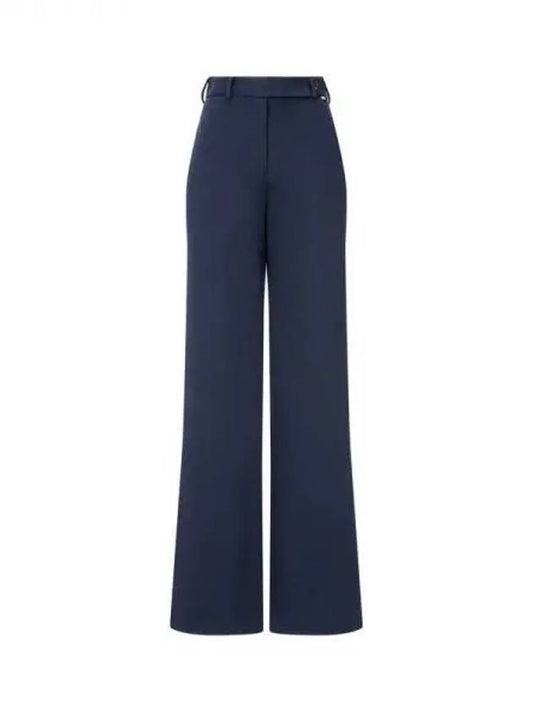 Women s Stretch Wide Pants Navy 270350 - PAUL SMITH - BALAAN 1