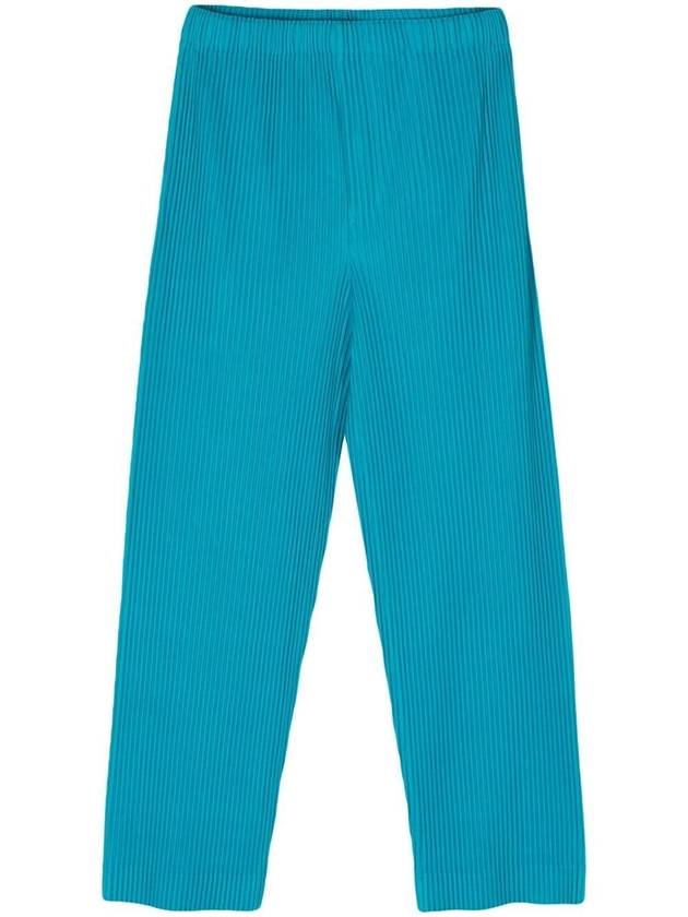 MC March Pleated Straight Pants Blue - ISSEY MIYAKE - BALAAN 1