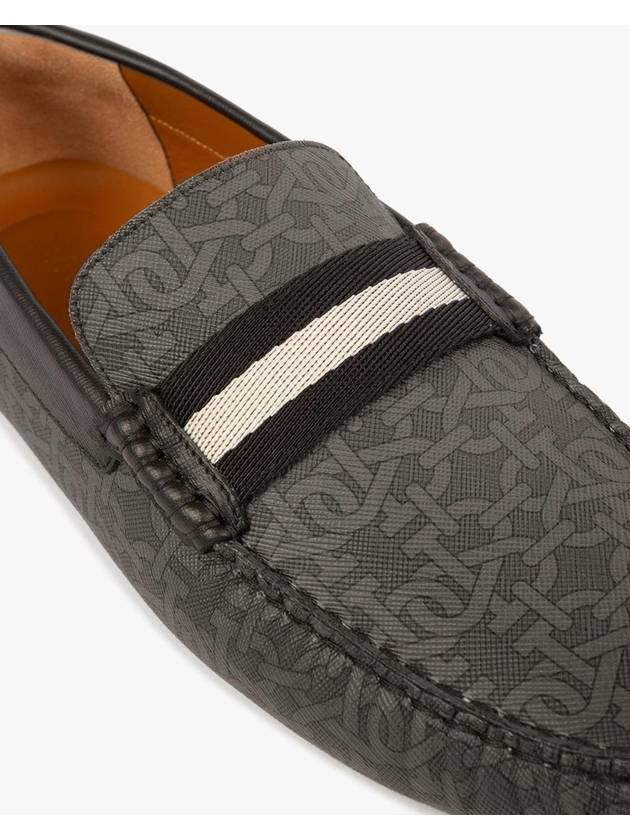 Pierce T Driving Shoes Charcoal - BALLY - BALAAN 6