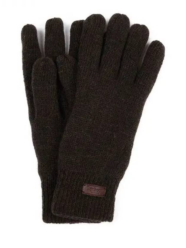 Carlton CARLTON gloves dark green - BARBOUR - BALAAN.