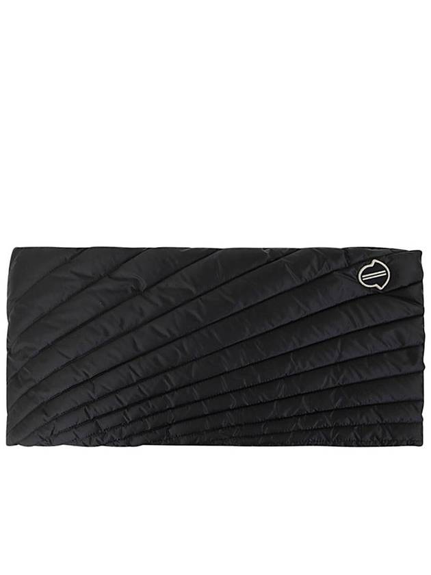 Radiance Quilted Padded Scarf Black - MONCLER - BALAAN 2