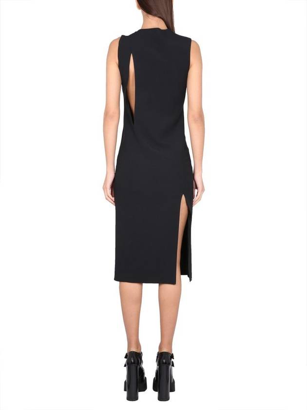 cut-out sleeveless midi dress 10097491A00540 - VERSACE - BALAAN 4