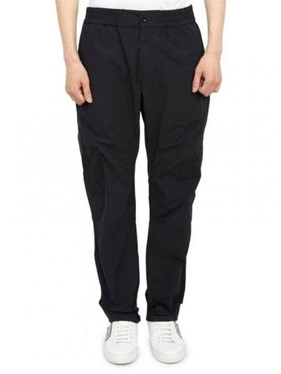 Waistband Elastic Straight Pants Black - TEN C - BALAAN 2