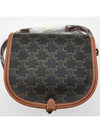 Triomphe Medium Folco Cross Bag Tan - CELINE - BALAAN 5