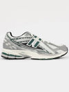 1906R Low Top Sneakers Silver Metallic Green - NEW BALANCE - BALAAN 4