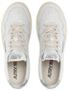 Medalist Silver Tab Low Top Sneakers White - AUTRY - BALAAN 4