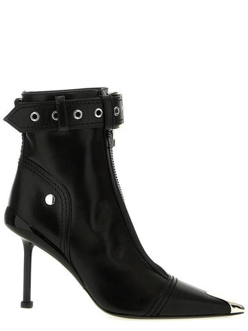 Alexander McQueen 'Slash Biker' Ankle Boots - ALEXANDER MCQUEEN - BALAAN 1