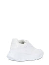 logo leather low-top sneakers white - ALEXANDER MCQUEEN - BALAAN.