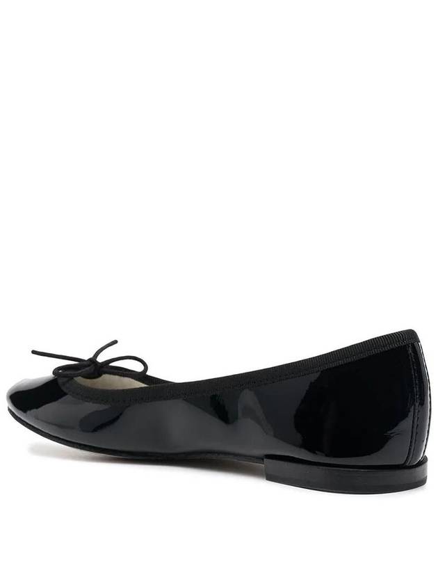 Women's Cendrillon Leather Ballerinas Flat Black - REPETTO - BALAAN 3