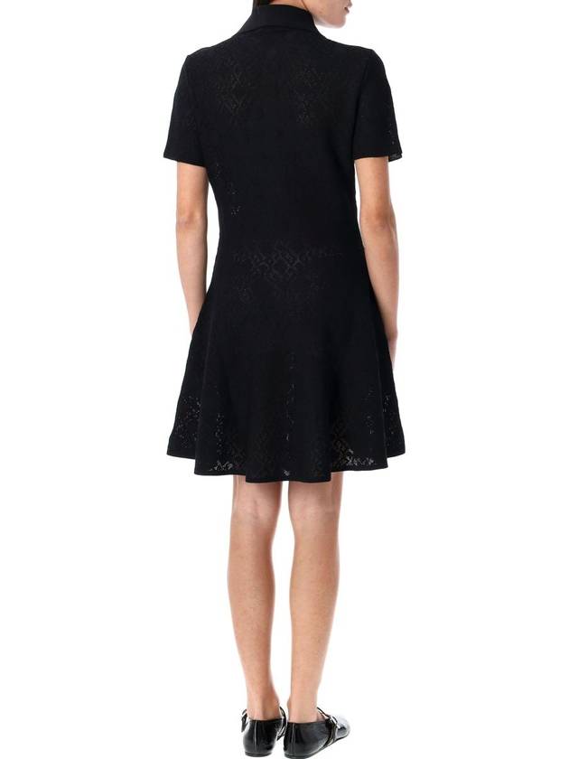 Givenchy Polo Dress In Monogram 72 Jacquard - GIVENCHY - BALAAN 2