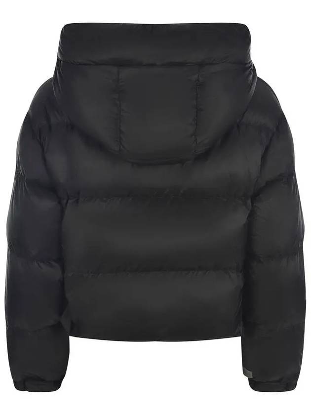 SEIE crop hood padded jacket black 2429486105 009 - MAX MARA - BALAAN 3