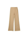 Chloe Beige Textured Wool Pants CHC23SPA16083 24N - CHLOE - BALAAN 1