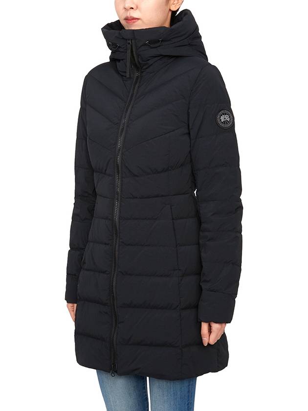 Clair Black Label Down Padding Black - CANADA GOOSE - BALAAN 4