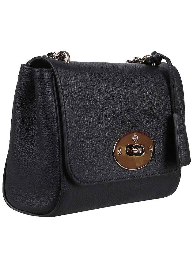 Lily Small Classic Chain Shoulder Bag Black - MULBERRY - BALAAN 5