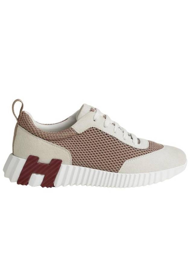 Bouncing Low Top Sneakers Blanc Gourmet - HERMES - BALAAN 1