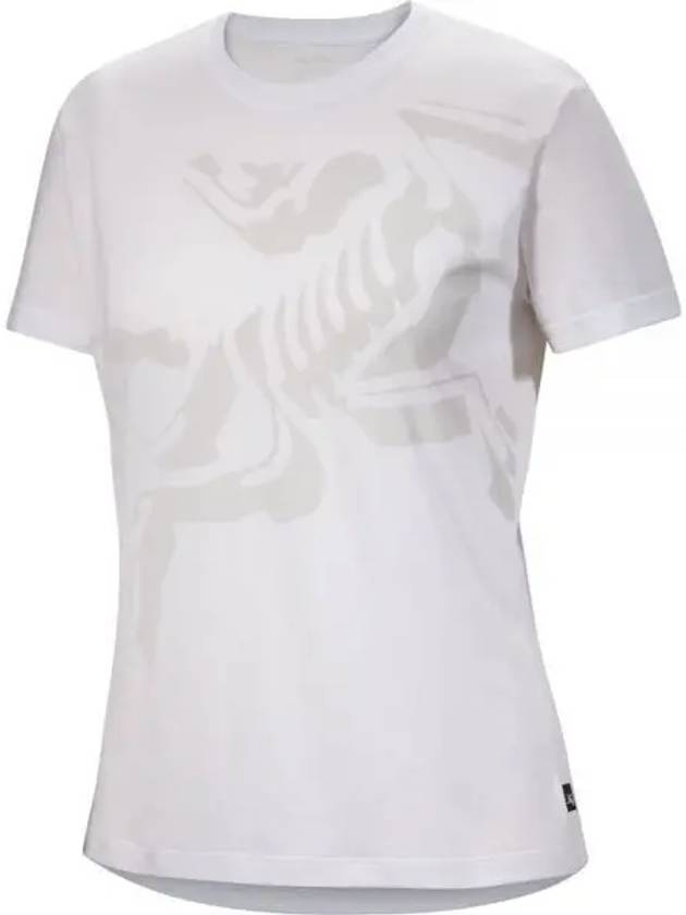 Women's Bird Cotton Short Sleeve T-Shirt White - ARC'TERYX - BALAAN 2