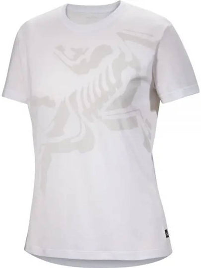 WoMen's Bird Cotton Short Sleeve T-Shirt White - ARC'TERYX - BALAAN 2