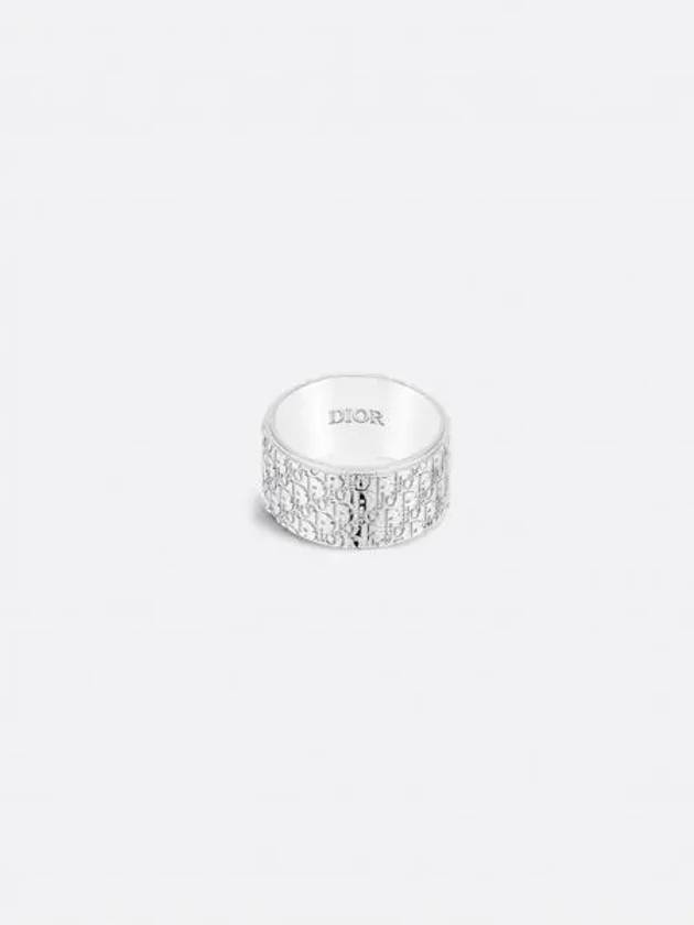 Oblique Ring Silver - DIOR - BALAAN 2