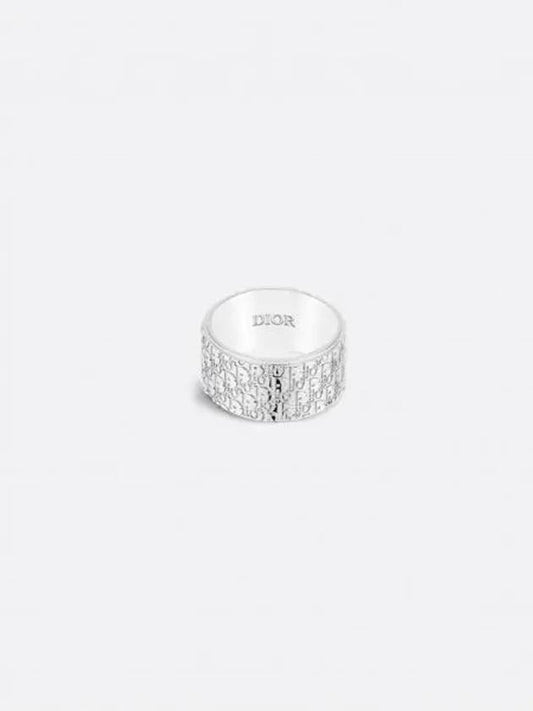 Oblique Ring Silver - DIOR - BALAAN 2