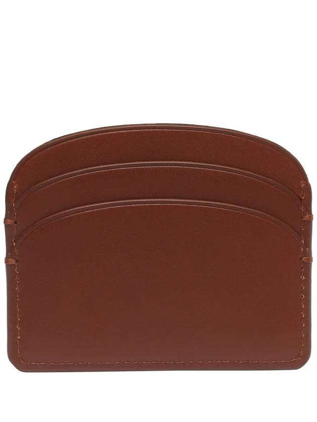 Demi Lune Card Wallet Brown - A.P.C. - BALAAN 3