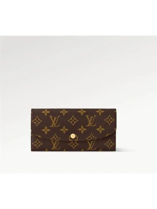 Emilie Monogram Long Wallet Fuchsia - LOUIS VUITTON - BALAAN 2