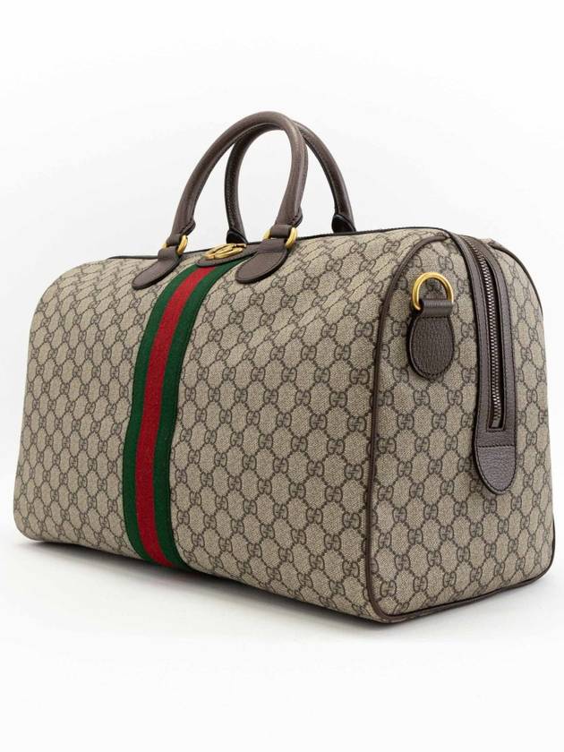 Ophidia GG Carry On Medium Duffel Bag Beige - GUCCI - BALAAN 4