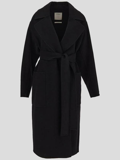 Veleno Belt Single Coat Black - MAX MARA SPORTMAX - BALAAN 2