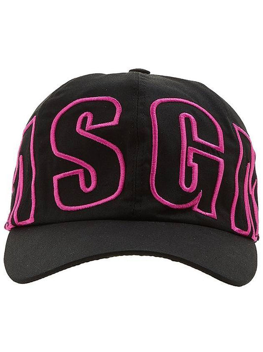 Logo Ball Cap Black - MSGM - BALAAN 1