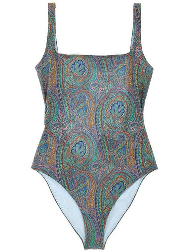 Etro Paisley One-Piece Swimsuit - ETRO - BALAAN 1