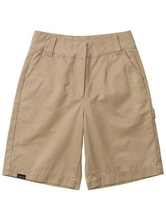 HALF CARPENTER WORK PANTS BEIGE - ZIZEMUSEUM - BALAAN 1