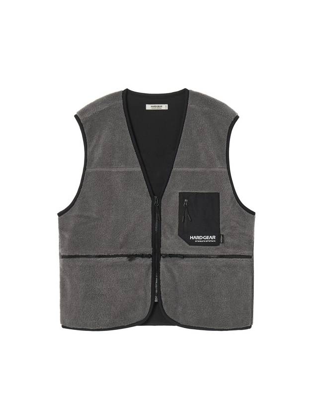 Pocket Fleece Vest Grey - HARDGEAR APPAREL - BALAAN 2