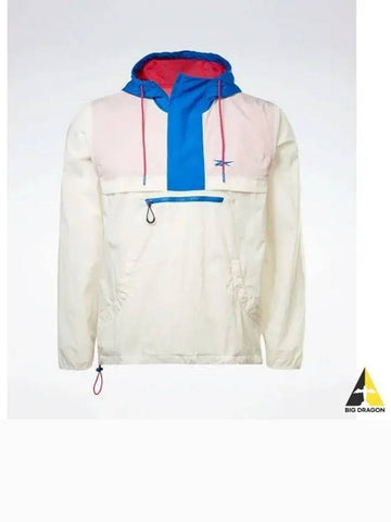 Lightweight Woven Anorak Ivory HG8904 - REEBOK - BALAAN 1