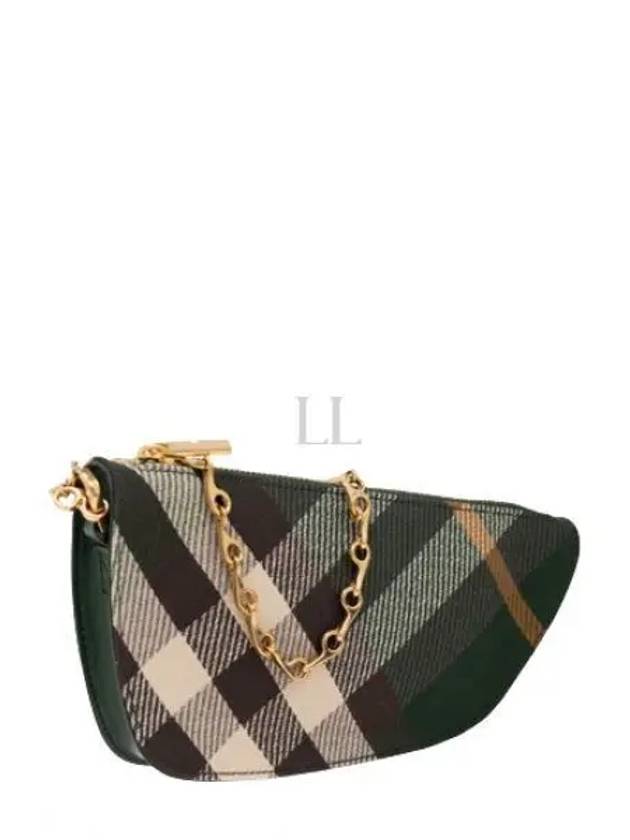 Micro Shield Sling Shoulder Bag Green - BURBERRY - BALAAN 2